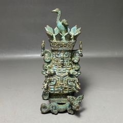 龍亀 塔 金属工芸 置物古道具骨董古美術 龍亀 塔 金属工芸 置物古道具骨董古美術 - メルカリ