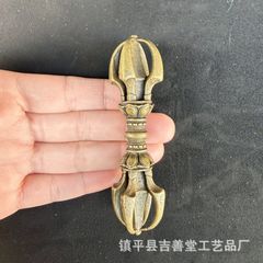修縁堂】 真言宗 精密彫刻 三鈷杵 木製 美術工芸品 - メルカリ