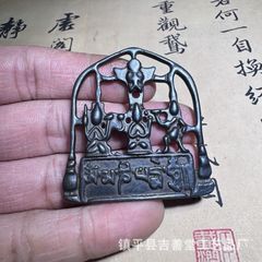 秦代風 双馬車 玉彫刻置物 風水 事業運・金運上昇 ギフト箱付き - メルカリ