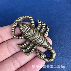 銅 細工 サソリ横財 茶道茶寵 盆栽造景 装飾品 工芸品 置物 銅 細工 サソリ横財 茶道茶寵 盆栽造景 装飾品 工芸品 置物 - メルカリ