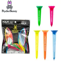 サイコバニー ゴルフ ツアーティー ゴルフティー PB TOUR TEE NEON Psycho Bunny PBMG6AT1のサムネイル