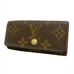 【6ae6507】ルイヴィトン キーケース モノグラム ミュルティクレ4 M69517 ブラウン【中古】メンズ レディース ユニセックス