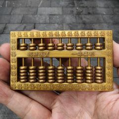 金属製 そろばん・24k金メッキ・美品・送料込！ - メルカリ
