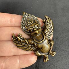 アロワナ 魚型置物 貨幣台座 縁起物 - メルカリ