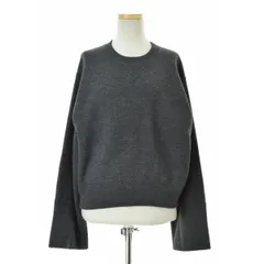 【ADAMETROPE】25AW GAM25410 バイカラーリバーシブルニットプルオーバー長袖ニットセーター