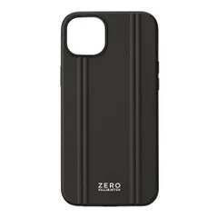 新品 [ ZERO HALLIBURTON (ゼロハリバートン) 公式 ] iPhone 14 Plus 対応 ZERO HALLIBURTON Hybrid Shockproof Flip Case (ブラック：背面型)