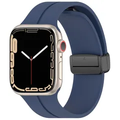 新品 [SCINYMC] 磁気バンド コンパチブル Apple Watch バンド42mm 41mm 40mm 38mm 、シリコーンApple Watch Band 、女性男性用 アップルウォッチ iWatch SE2 SE シリーズ 10 9 8 7 6 