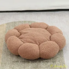 ペットハウス 丸型 花型 ペットベッド 犬ベッド 猫ベッド 犬ハウス 洗える 犬用ベッド 猫用ベッド 猫ハウス クッション 小型 中型 通年 丸
