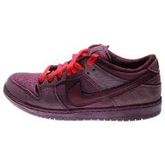 NIKE SB (ナイキエスビー) DUNK LOW PRM ダンクロープレミアム シティオブラブ ローカットスニーカー バーガンディー US9.5/27.5cm FN0619-600