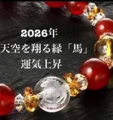 2026年　天空を翔る縁起「馬」運気上昇