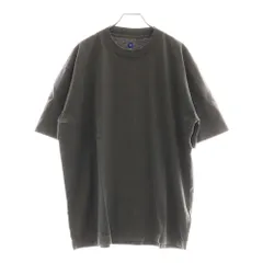 YEEZY GAP (イージーギャップ) SHORT SLEEVE T-SHIRT オーバーサイズTシャツ 半袖クルーネックカットソー チャコールグレー 537299-03-1