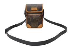 LOUIS VUITTON ルイヴィトン アマゾン メッセンジャーショルダーバッグ N40357 ダミエジャイアント NIGO LVスクエアード 美品 中古 4b004889