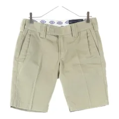 Dickies (ディッキーズ) ×SHIPS センタープレス ハーフチノ パンツ ショーツ ベージュ
