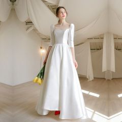現行✨kaene カエン タフタカシュクールドレス 36 日本製 - メルカリ