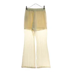 NO BRAND (ノーブランド) RAY BEAMS レイビームス プリーツパンツ レディース アイボリー