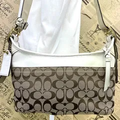 コーチ ハンド ワンショルダーバッグ シグネチャー フォーマル FZ468