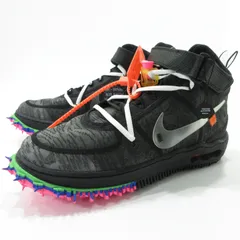 【三重本店】 中古 NIKE | ナイキ スニーカー AIR FORCE 1 MID SP OFF-WHITE エアフォース 1 ミッド SP オフ-ホワイト DO6290-001 ブラック サイズ：28.0cm 【126】