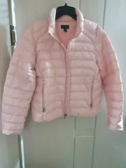 ポロ ラルフローレン 軽量 ダウン XL(16) ピンク アウター ジャケット ガールズ ジュニア レディース
