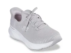 スケッチャーズ レディース シューズ スリッポン・ローファー スニーカー Skechers Hands Free SlipIns Edgeright SlipOn Sneaker Womens Grey グレー