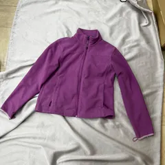 L.L.Bean エルエルビーン　フリース　ジャケット　フルジップ　パープル　紫　Sサイズ　レディース
