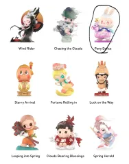 ポップマート 黄色い疾走 ラブブ フィギュア