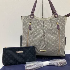 9245　russet ラシット　マルチカラー2wayトートバッグ　ショルダーバッグ　ハンドバッグ　お財布ショルダー　お財布ポーチ　レディース　グレー　ベージュ　ネイビー　パープル　ポケット多数　通勤　通学　仕事用バッグ　ビジネスバッグ　普段使い