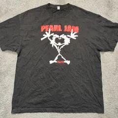 ALSTYLE アルスタイル PEARL JAM　パールジャム  【サイズ】  2XL　半袖　Tシャツ　SHIRT　ブラック　BLACK　黒　メンズ　中古　古着
