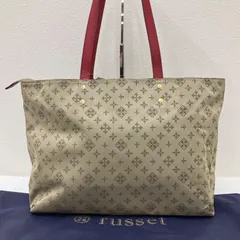 9243　russet ラシット　トートバッグ　ハンドバッグ　ベージュ　レッド　赤　ポケット多数　PC収納　PCポケット　レディース　ナイロン　レザー　きれいめ　シンプル　通勤　通学　仕事用バッグ　ビジネスバッグ　普段使い