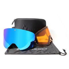 ABOM HEET Goggle Sky Blue Mirror - メルカリ