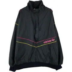 古着 80年代 アディダス adidas ナイロンジャケット メンズXXL相当 ヴィンテージ/eaa608569