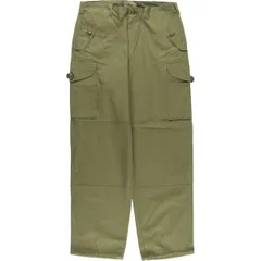 古着 民間品 ミリタリー カーゴパンツ カナダ製 メンズw35相当/eaa610801