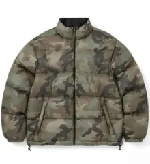 thisisneverthat リー リバーシブル カモ パーテックス ダウン ジャケット S 新品