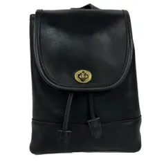 COACH(コーチ) リュックサック アウトライン シグネチャー キャンバス ジップ ファイル クロスボディー バッグ 9960 黒 レザー