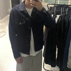 ユニクロ デニム トラッカー ジャケット Indigo XL