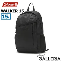 【公認販売店】 コールマン リュック メンズ レディース キッズ 通学 Coleman おしゃれ 通勤 リュックサック 軽量 大人 小さめ デイパック 15L A4 撥水 男の子 女の子 小型 ブランド WALKER ウォーカー15 ブラックヘザー