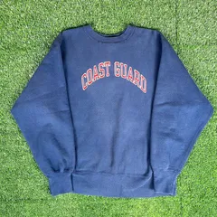 80s USA製 CHAMPION REVERSE WEAVE NAVY COAST GUARD 沿岸警備隊 トリコタグ チャンピオン リバースウィーブ スウェット スエット トレーナー 80年代 古着 b26010002