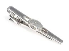 バーバリー　Burberrys　ホース/騎士ロゴ　ネクタイピン　シルバーカラー　送料無料