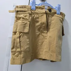 カーキ色 カーゴ ミニスカート