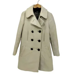 ジルスチュアート JILLSTUART ウールアンゴラ混 ミドルダブルコート レディース import：M 