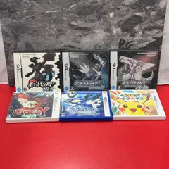 ■ポケットモンスター　ポケモン　DS　3DS　ソフト　5点　まとめ売り　任天堂