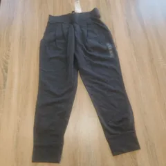未使用タグ付き　UNIQLO　ユニクロ　スウェットキャロットパンツ　ダークグレー系　Sサイズ