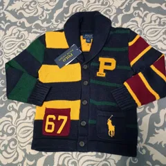 【未使用*タグ付】ポロラルフローレン POLO RALPH LAUREN ニット　カーディガン　110