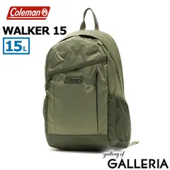 【公認販売店】 コールマン リュック メンズ レディース キッズ 通学 Coleman おしゃれ 通勤 リュックサック 軽量 大人 小さめ デイパック 15L A4 撥水 男の子 女の子 小型 ブランド WALKER ウォーカー15 フォレストグリーン