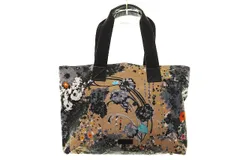 ポールスミス PAUL SMITH CANVAS TOTE BAG キャンバス トート バッグ 花柄 マルチカラー ハンド 【ブランド古着ベクトル】【中古】●▲251231