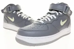 ナイキ NIKE AIR FORCE 1 MID QS NYC COOL GREY 26cm DH5622-001 エア フォース ミッド クール グレー 【ブランド古着ベクトル】【中古】▲251125