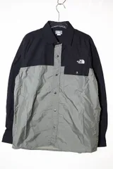 ザノースフェイス THE NORTH FACE L/S NUPTSE SHIRT M NR11961 ロングスリーブ ヌプシ シャツ 長袖 カーキ 【ブランド古着ベクトル】【中古】●■260112