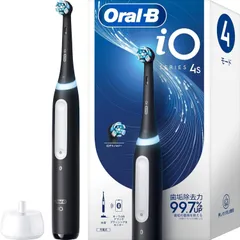 ブラウン 電動歯ブラシ オーラルB OralB iO4s iOG41B60BK マットブラック オーラルケア 歯周病予防 【新品・未開封】