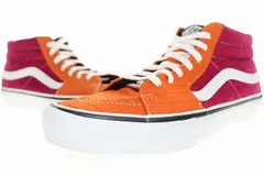 バンズ VANS × SUPREME CORDUROY LAMPIN PRO MID 29m シュプリーム コーデュロイ ランピン クロコスエード ミッド オレンジ 【ブランド古着ベクトル】【中古】▲251011