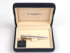 バーバリー　BURBERRY　コンビカラー　ネクタイピン　艶消しシルバーカラー×ゴールドカラー　タグ付き　送料無料