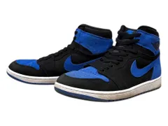 NIKE (ナイキ) AIR JORDAN 1 RETRO HIGH OG ROYAL REIMAGINED スニーカー DZ5485-042 US9.5 27.5cm ブルー ブラック メンズ/078